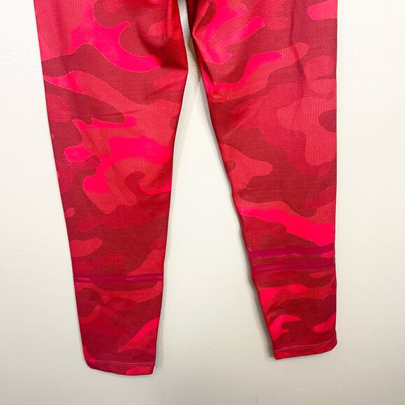Lilybod Red Camo Athletic Workout Leggings Size S - Picture 8 of 9